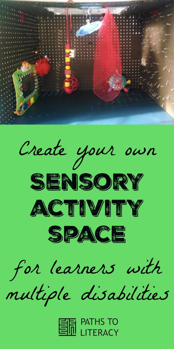 Sensory activity space collage