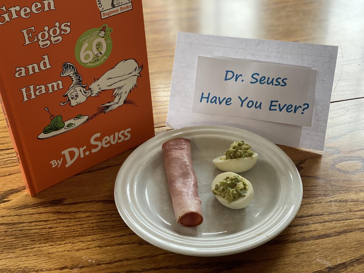Have you ever eaten green eggs and ham?