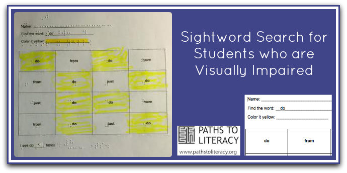 sightword search collage