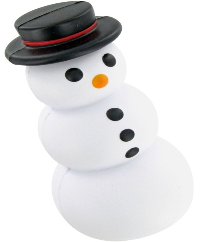  Snowman squeeze toy