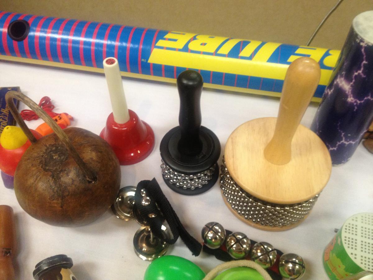 Sound-producing toys and musical instruments