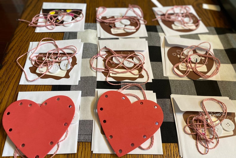 Valentine craft project