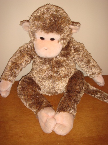 stuffed monkey