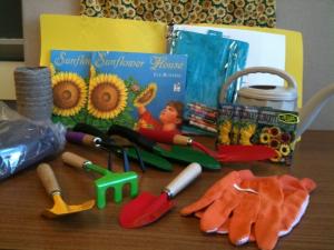 Literacy Skills Kit with sunflowers