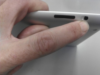 Photo of switch on iPad