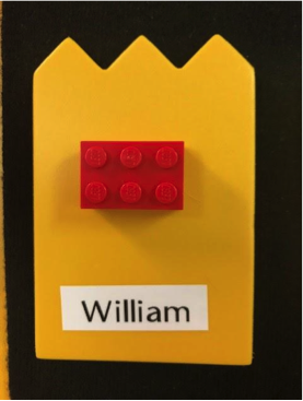 Tactile symbol for William