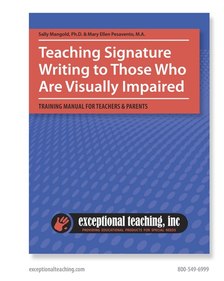 Cover of Teaching Signature Writing to Those Who Are Visually Impaired