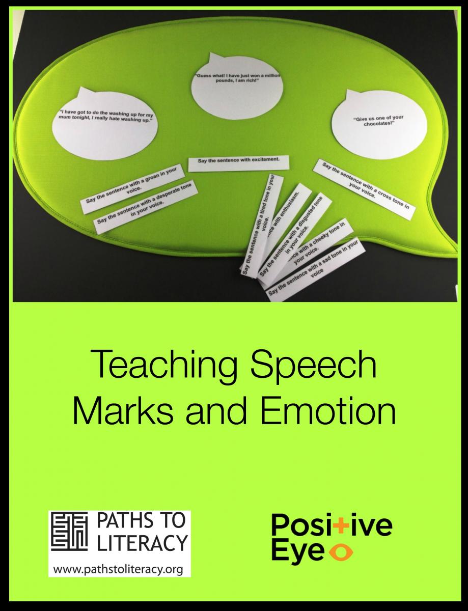 collage of speech marks