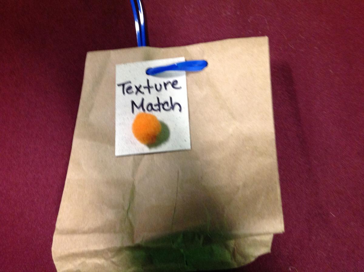 Texture match activity Texture match activity