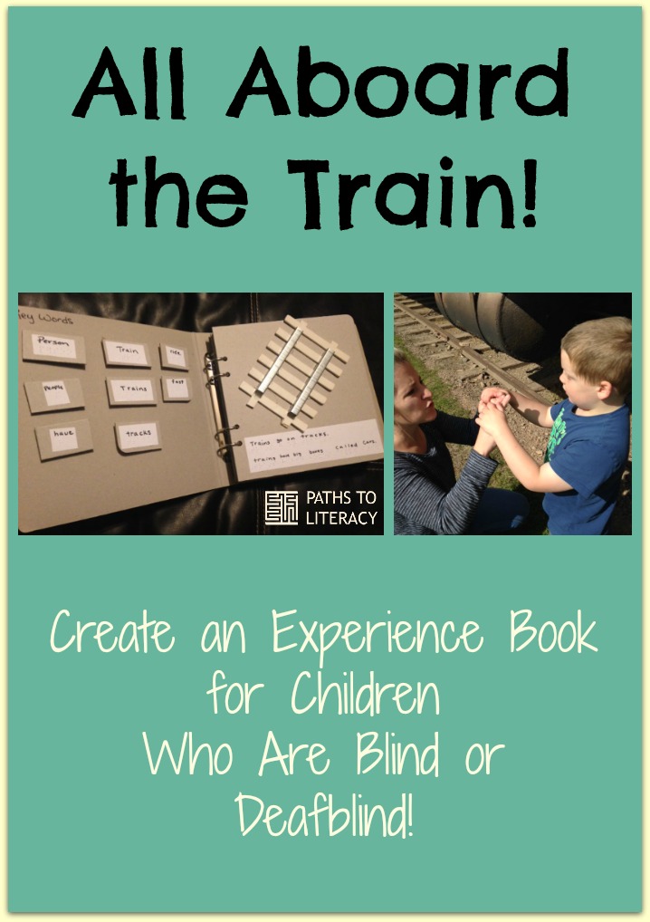 Pinterest collage of train book