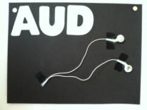 Adaptation using ear buds from MP3 player Ear buds from MP3 player