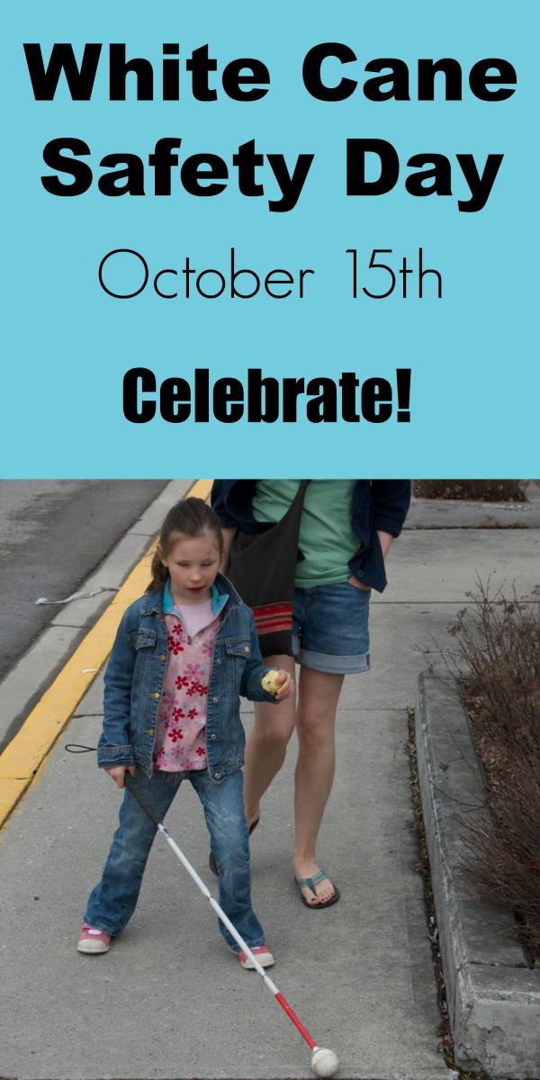 Collage of White Cane Safety Day