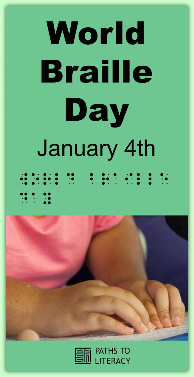 Collage of World Braille Day