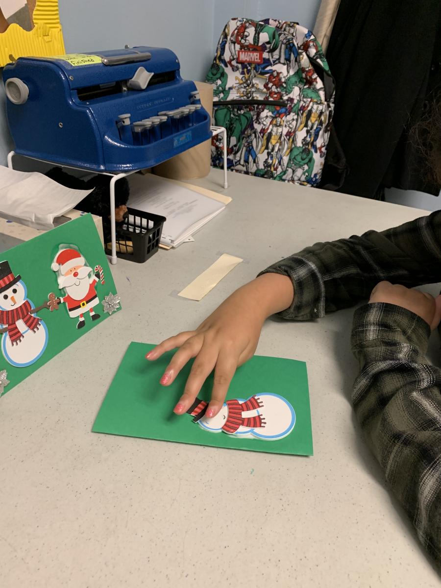 Decorating snowmen Decorating snowmen