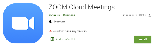 Zoom Cloud Meeting icon