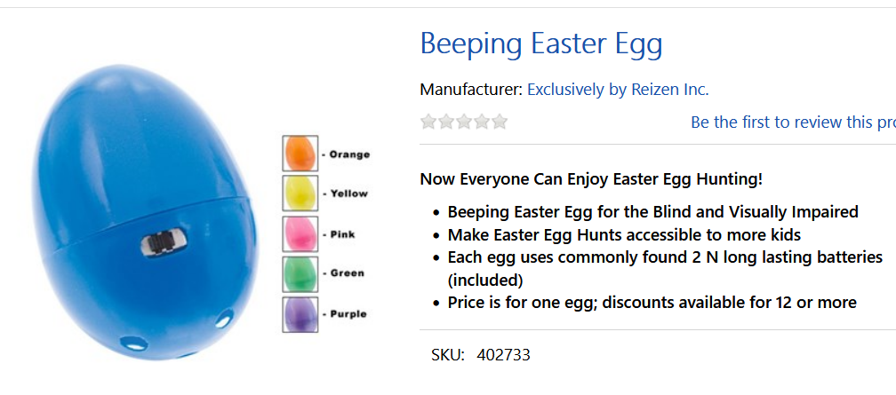 Maxi Beeping Eggs 