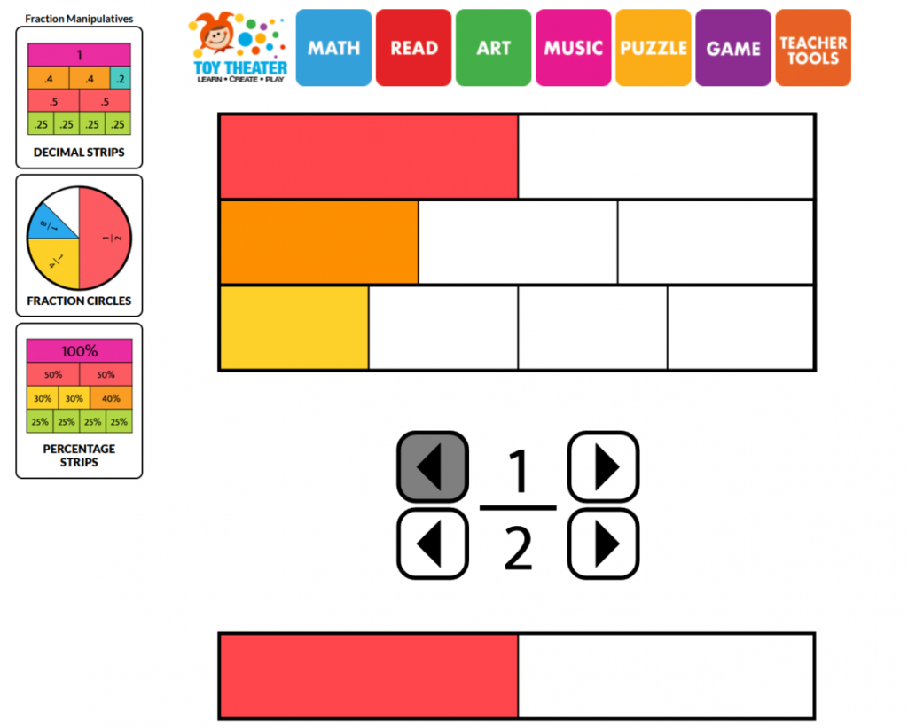 toy theatre fractions