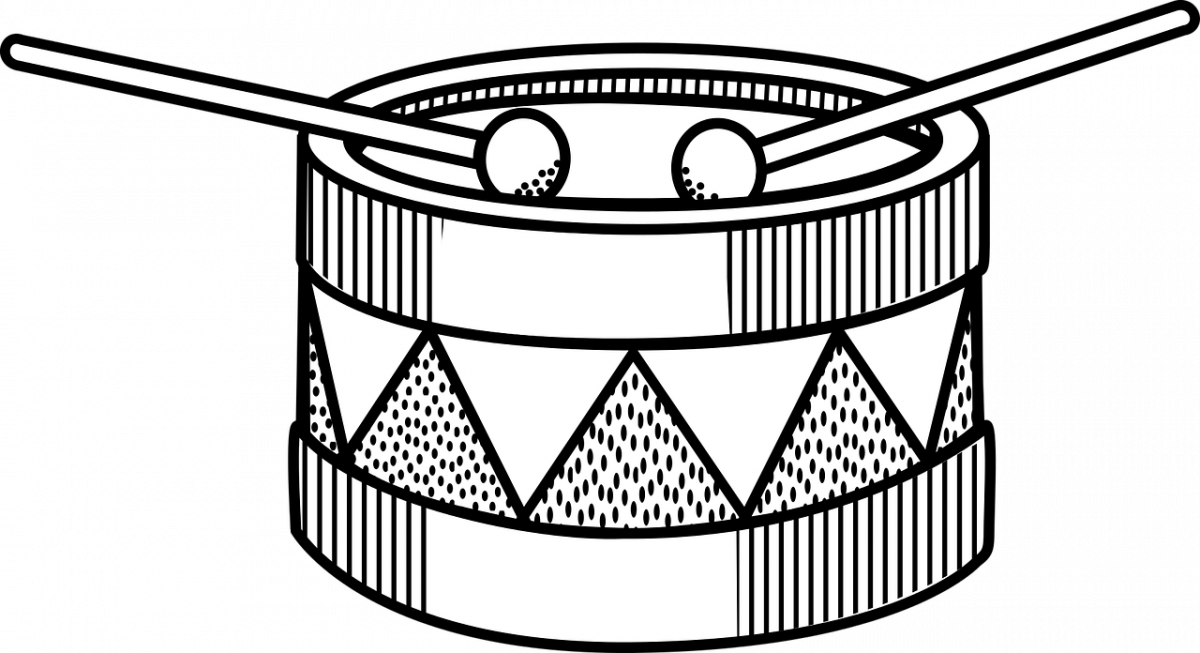 illustration of a drum