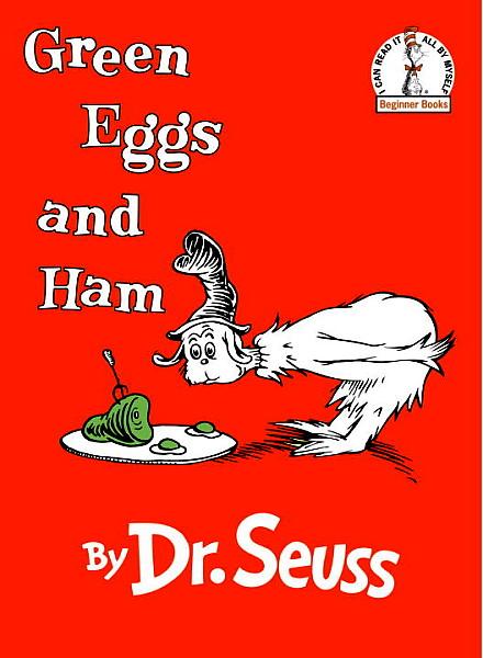 Book cover of green eggs and ham