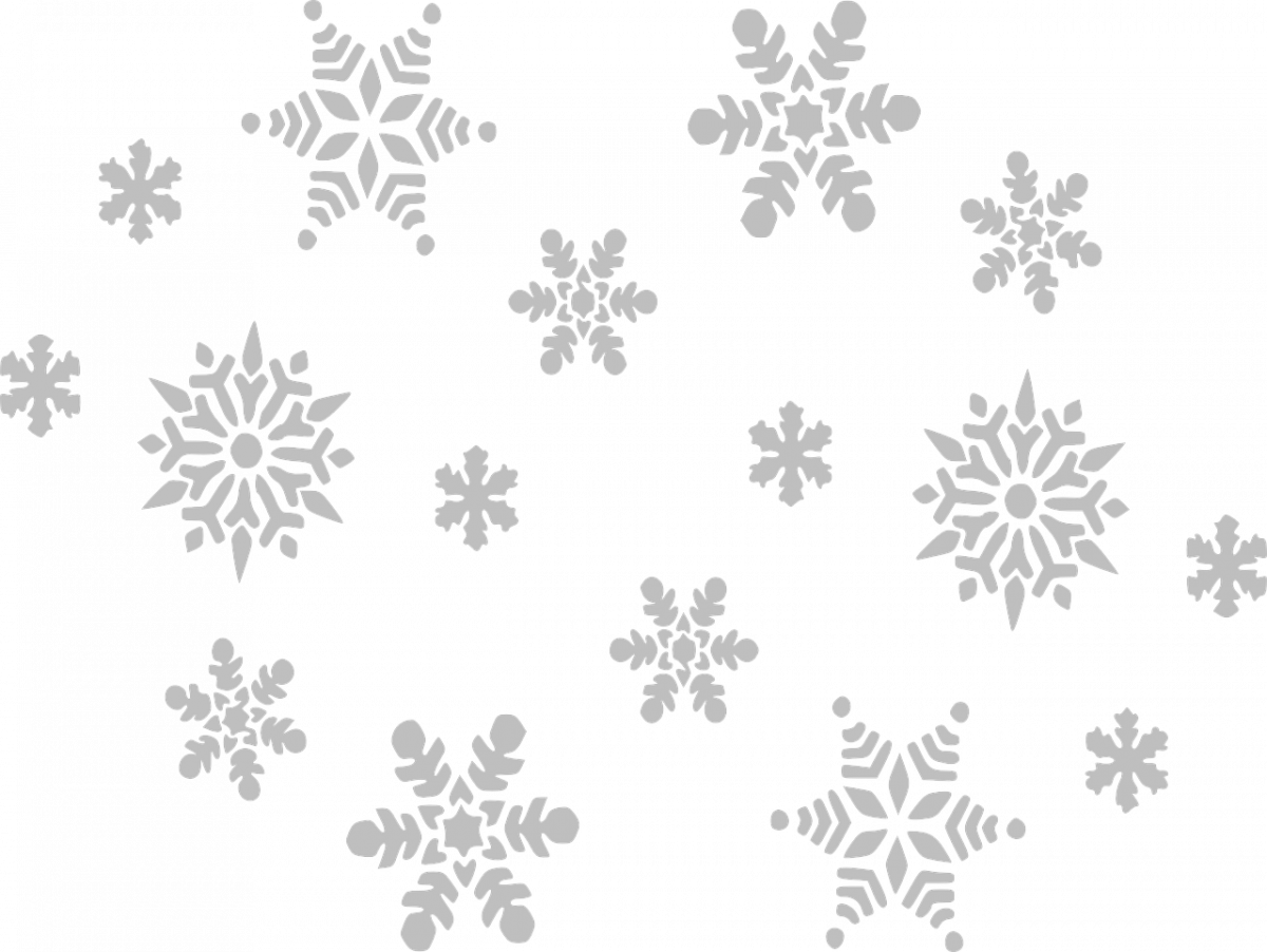 drawing of snowflakes