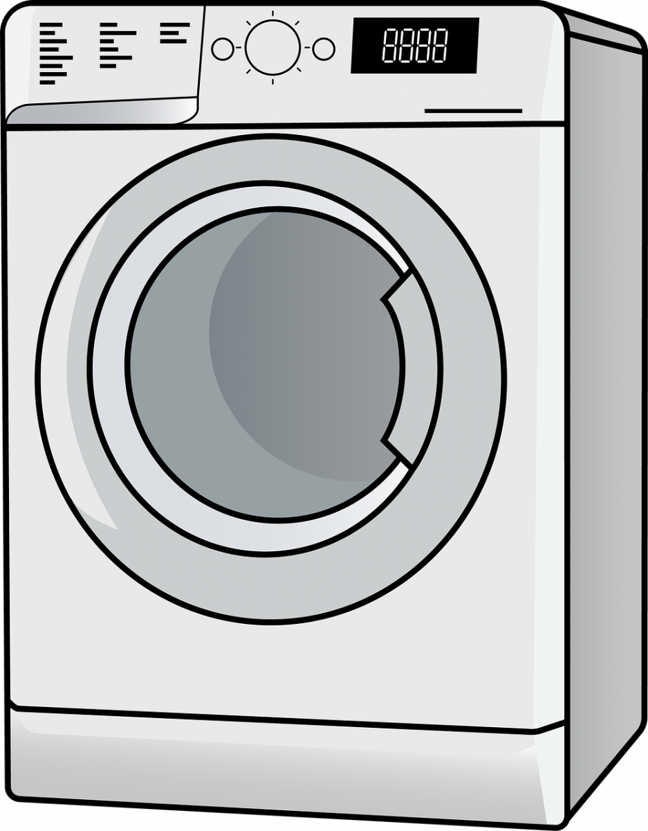 Drawing of washing machine