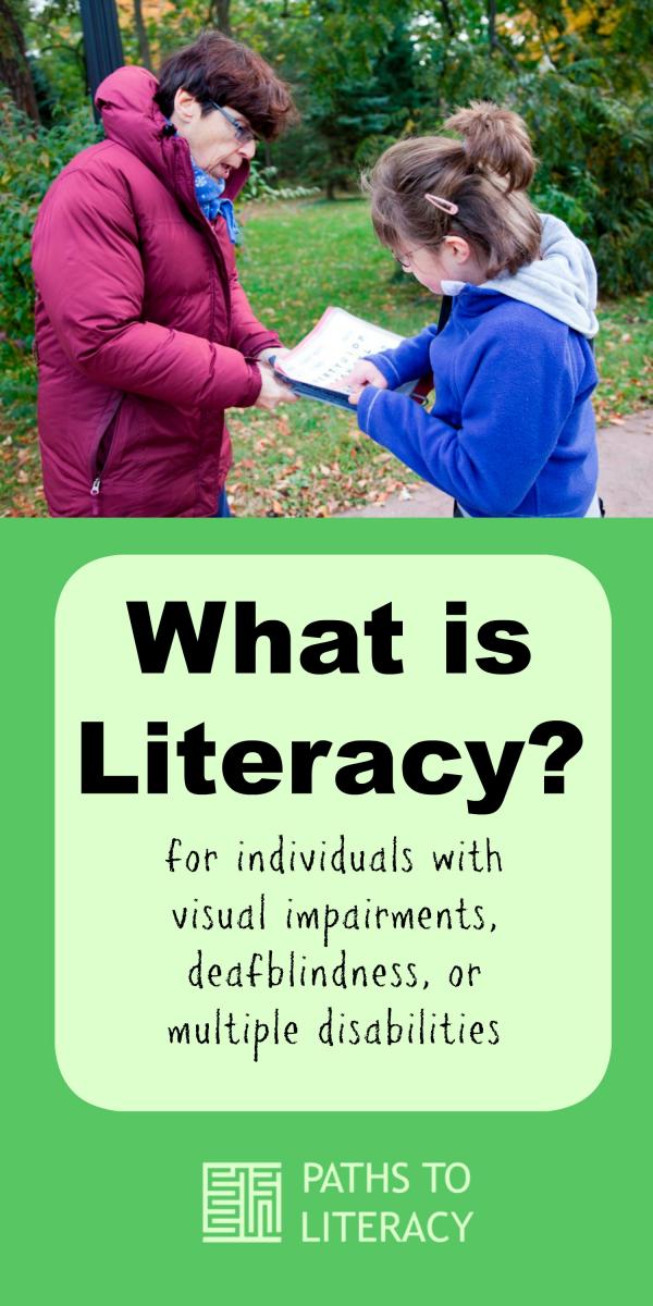 Pinterest collage for What is Literacy?