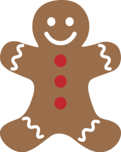 Gingerbread man illustration