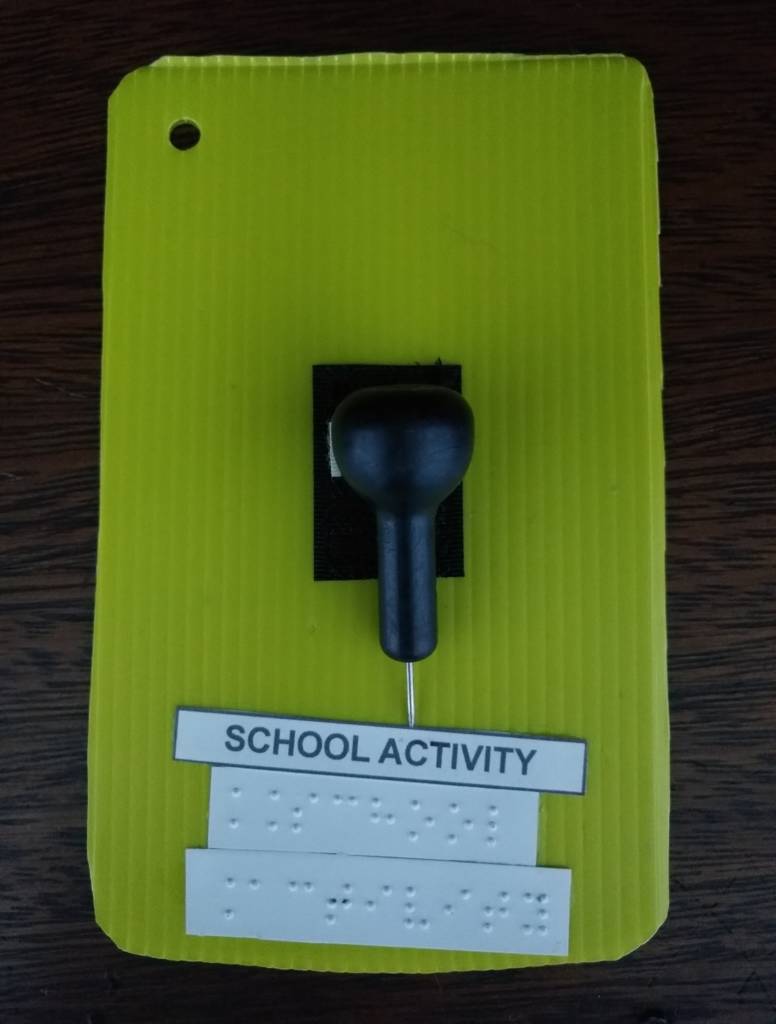 Stylus for braille for school activity