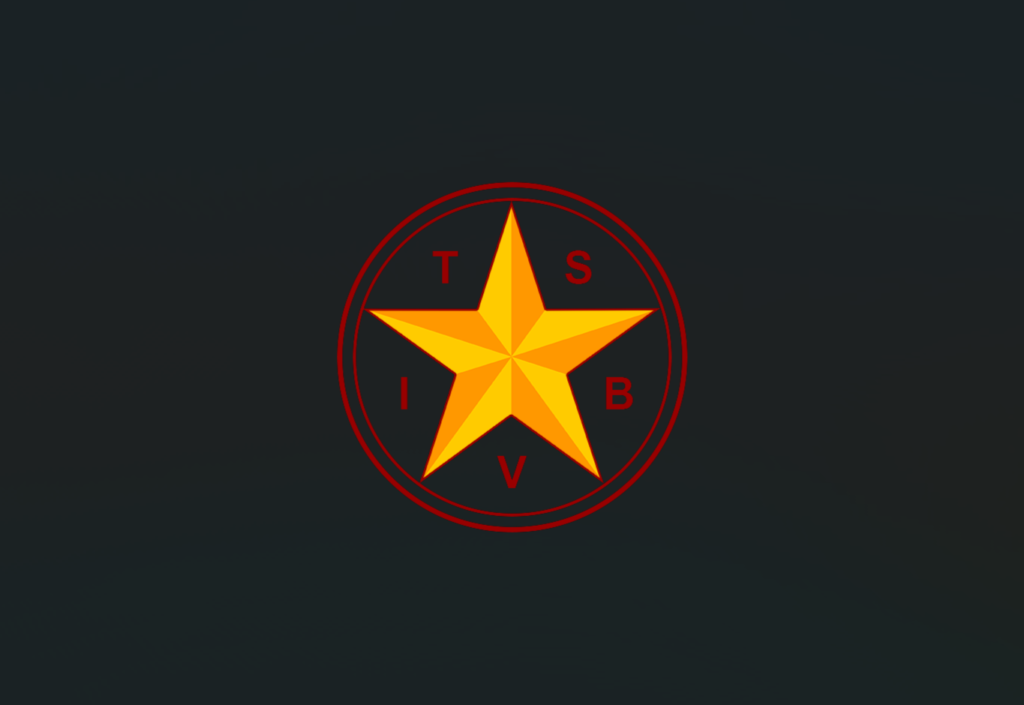 Texas School for the Blind logo that has a star in the middle