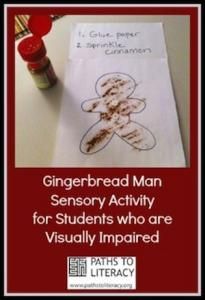 Gingerbread man collage