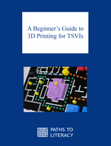 A Beginner's Guide to 3D Printing title with a picture of a 3D map.
