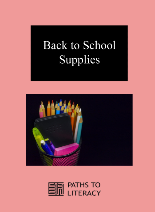 Back to School Supplies that are VI Friendly Paths to Literacy