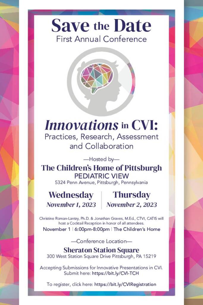 Save the date flyer for the innovations in CVI conference