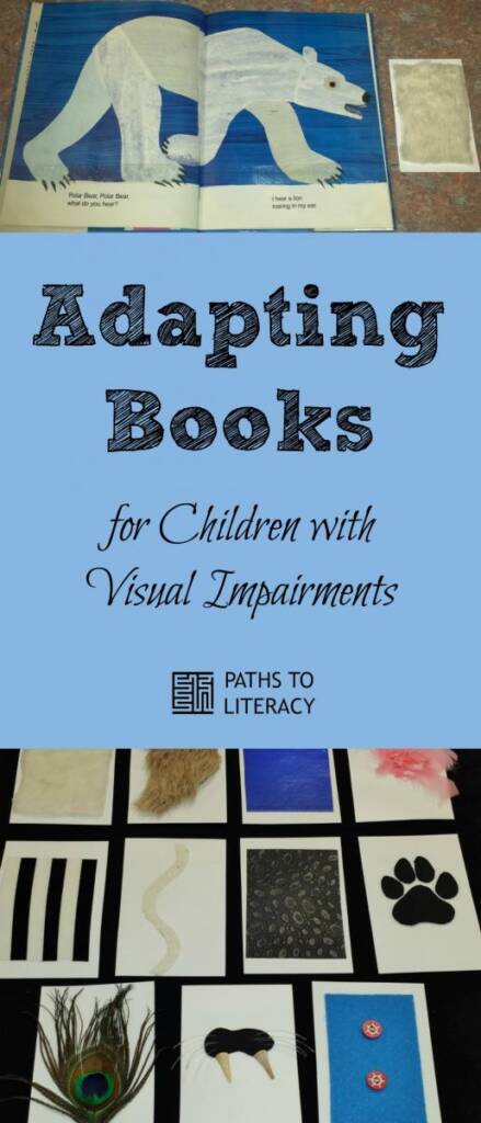 Collage for adapting books for children with visual impairments