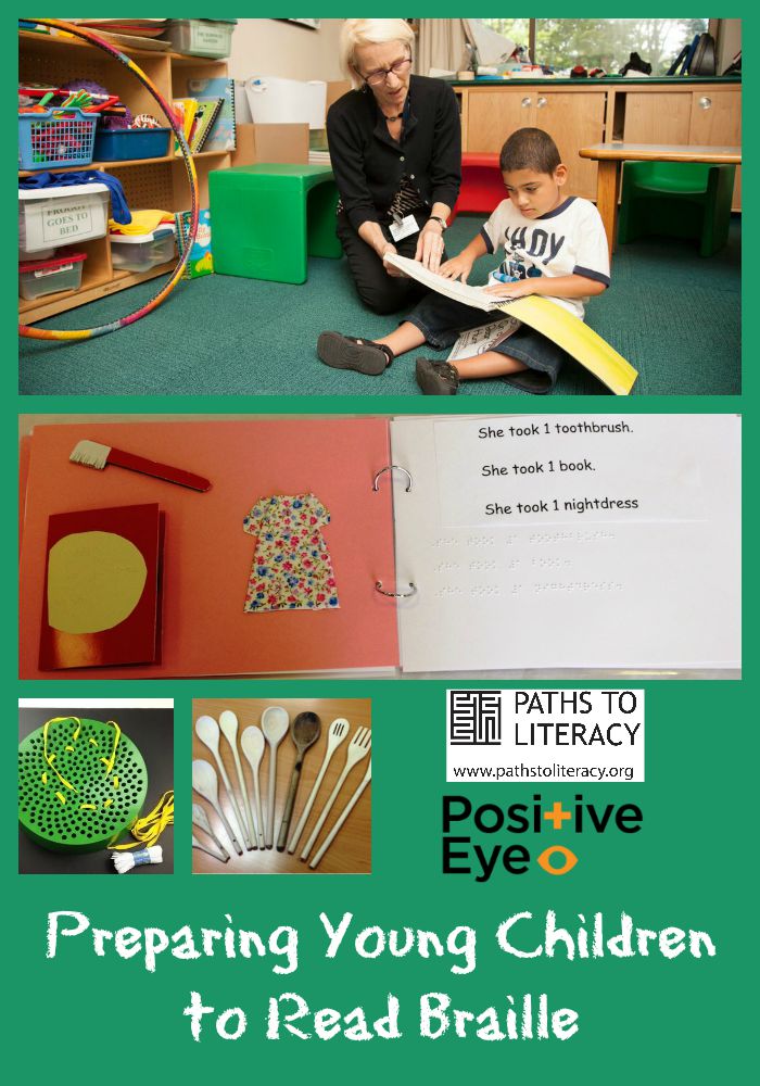 Collage of Preparing Young Children to Read Braille