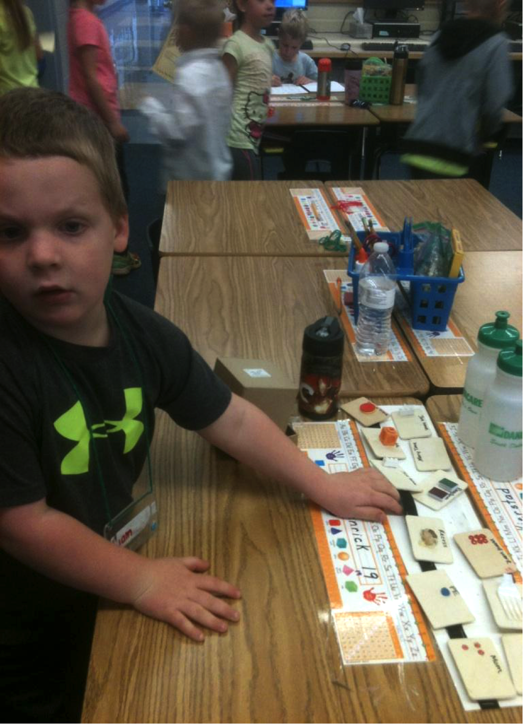Daily Desk Schedule for Child Who Is Deafblind – Paths to Literacy