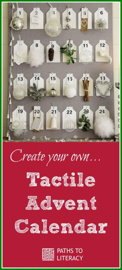 collage of Create your own Tactile Advent Calendar