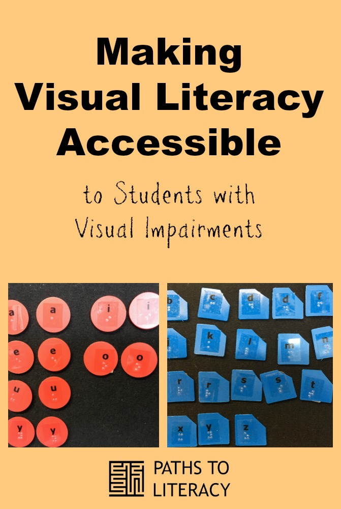 Collage of making visual literacy accessible