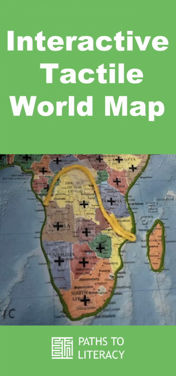 One World Interactive Map Activity Interactive Tactile World Map – Paths to Literacy