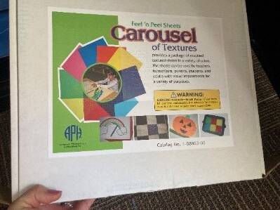 APH carousel of colors feel and peel sheets