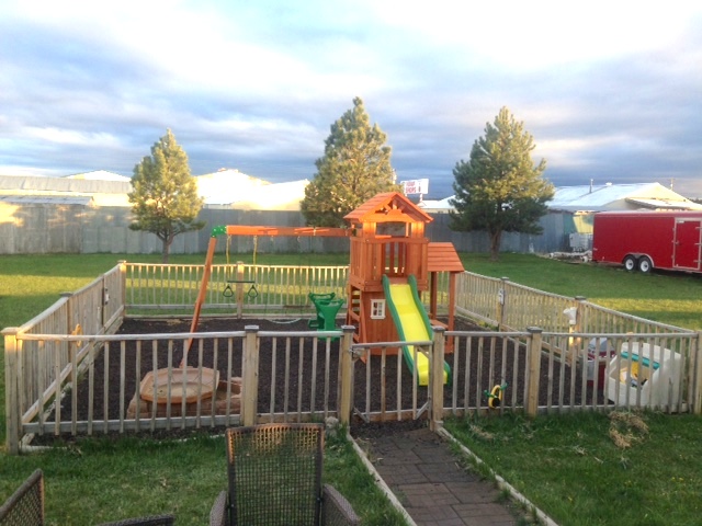 Backyard playground