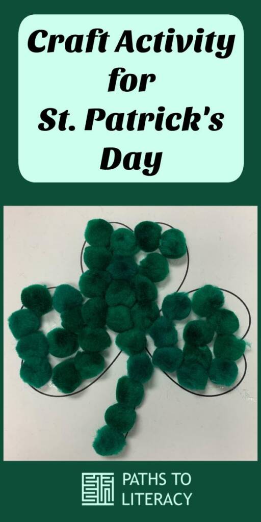 Collage of Craft Activity for St. Patrick's Day