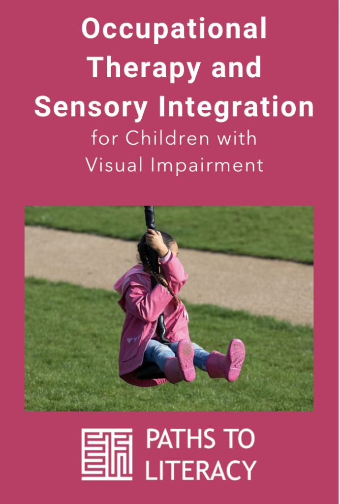 Collage of occupational therapy and sensory integration for children with visual impairment