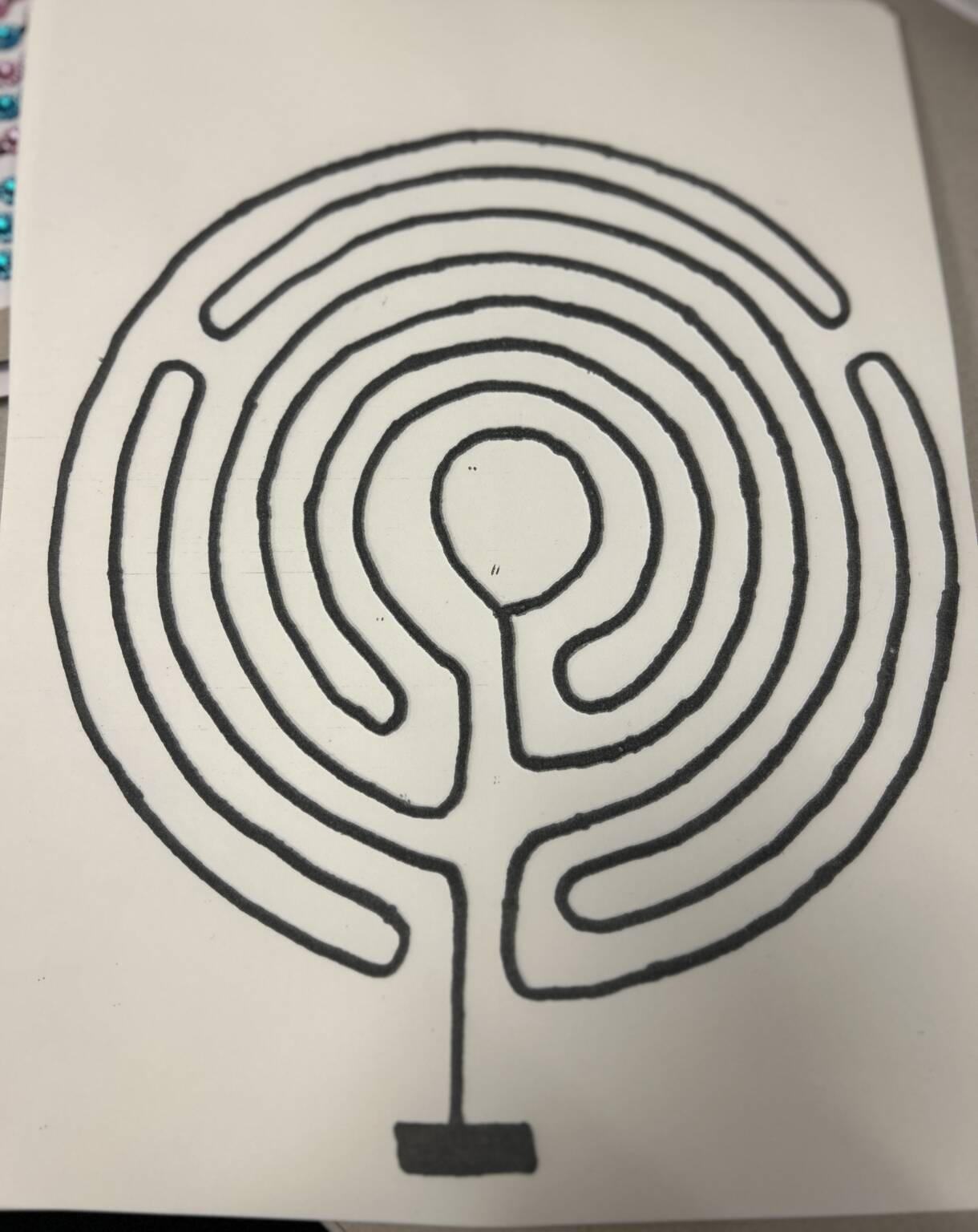 Labryunth Path Concepts Learned with a Circular Labyrinth – Paths to Literacy