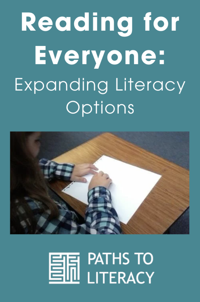 collage of Reading for Everyone: Expanding Literacy Options