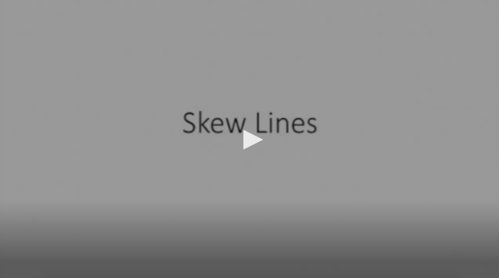 Title slide of Skew Lines