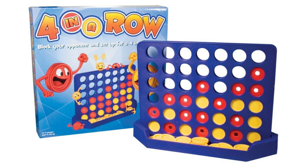 Four in a Row tactile game