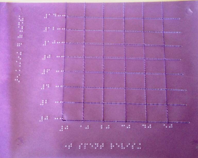 Creating Large Print and Tactile Graphs – Paths to Literacy