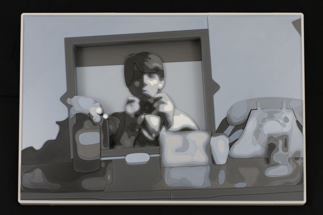 Paul McCartney’s Self- 3D Portrait. London, 1963 3D art