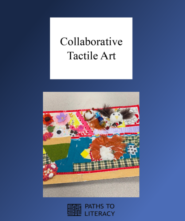 Collaborative Tactile Art pin